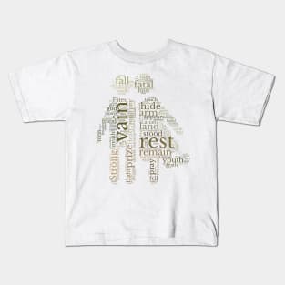 Man, Woman, Vain Youth (1) Kids T-Shirt